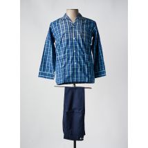 VALBOURG - Pyjama bleu en coton - Homme - Taille 40 - Modz