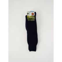 PERRIN - Chaussettes bleu en laine - Homme - Taille 41 - Modz