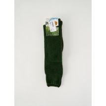 PERRIN - Chaussettes vert en laine - Homme - Taille 41 - Modz