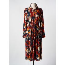 B.YOUNG - Robe longue marron en viscose - Femme - Taille 42 - Modz