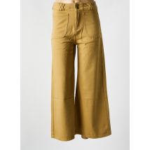 SK - Pantalon flare beige en coton - Femme - Taille 36 - Modz