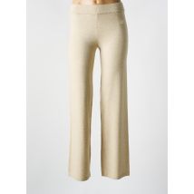 MSCH COPENHAGEN - Pantalon droit beige en viscose - Femme - Taille 36 - Modz