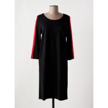 STREET ONE - Robe mi-longue noir en viscose - Femme - Taille 38 - Modz