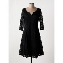 REVD'ELLE - Robe mi-longue noir en polyamide - Femme - Taille 38 - Modz