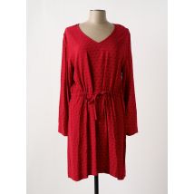ZILCH - Robe mi-longue rouge en viscose - Femme - Taille 44 - Modz