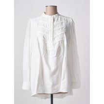 HICH USE - Blouse blanc en coton - Femme - Taille 40 - Modz