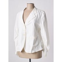 HICH USE - Blazer blanc en coton - Femme - Taille 42 - Modz
