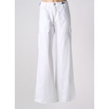 JACOB COHEN - Pantalon droit blanc en coton - Femme - Taille 36 - Modz