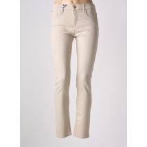 JACOB COHEN - Pantalon slim beige en lyocell - Femme - Taille 34 - Modz