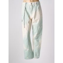 HICH USE - Jeans boyfriend bleu en coton - Femme - Taille 36 - Modz