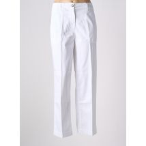 MAY&JUNE - Pantalon droit blanc en coton - Femme - Taille W31 - Modz