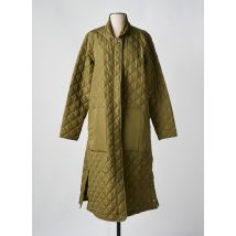 CULTURE - Doudoune vert en polyester - Femme - Taille 36 - Modz