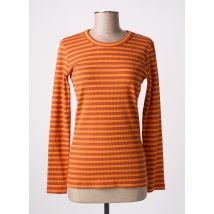CULTURE - T-shirt orange en coton - Femme - Taille 38 - Modz