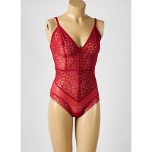 LINGADORE - Body lingerie rouge en polyamide - Femme - Taille 40 - Modz