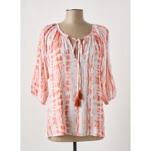 LINGADORE - Blouse orange en viscose - Femme - Taille 36 - Modz