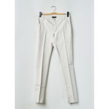 SONNI D'ARCO - Pantalon chino beige en coton - Homme - Taille 36 - Modz