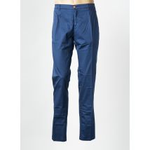 SONNI D'ARCO - Pantalon slim bleu en coton - Homme - Taille 48 - Modz