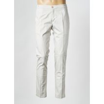 SONNI D'ARCO - Pantalon slim beige en coton - Homme - Taille 44 - Modz