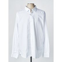 EUROPANN - Chemise manches longues blanc en coton - Homme - Taille XXL - Modz