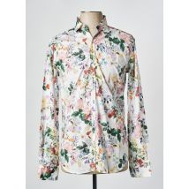 EUROPANN - Chemise manches longues blanc en coton - Homme - Taille XXL - Modz
