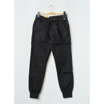 REELL - Pantalon cargo noir en coton - Femme - Taille 34 - Modz