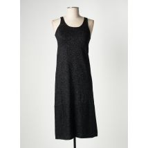CARTA LIBERA - Robe mi-longue noir en viscose - Femme - Taille 36 - Modz