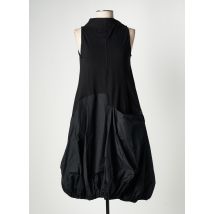 URBAN BY ALEMBIKA - Robe mi-longue noir en polyester - Femme - Taille 36 - Modz