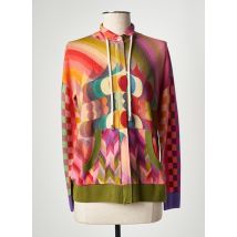 JEI'S BY LETIZIA DENARO - Veste casual rose en coton - Femme - Taille 38 - Modz