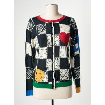 JEI'S BY LETIZIA DENARO - Gilet manches longues noir en laine - Femme - Taille 36 - Modz