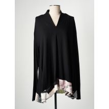 OZAI N KU - Tunique manches longues noir en viscose - Femme - Taille 38 - Modz