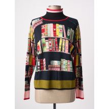 JEI'S BY LETIZIA DENARO - Pull noir en merinos - Femme - Taille 40 - Modz