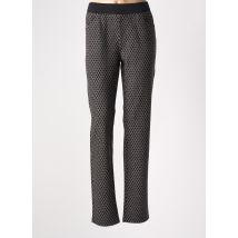 BARILOCHE - Pantalon droit noir en viscose - Femme - Taille 44 - Modz