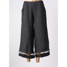 LUUKAA - Pantalon 7/8 gris en viscose - Femme - Taille 38 - Modz