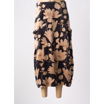 ALEMBIKA - Jupe mi-longue noir en polyester - Femme - Taille 48 - Modz