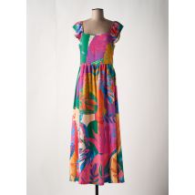 ALDO MARTIN'S - Robe longue rose en viscose - Femme - Taille 38 - Modz