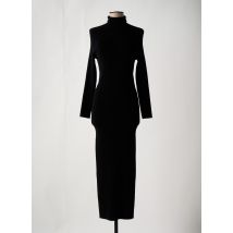 LE PETIT PULLE - Robe pull noir en viscose - Femme - Taille TU - Modz