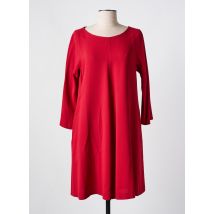 MAX MARA - Robe mi-longue rouge en acetate - Femme - Taille 38 - Modz