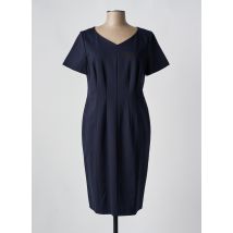 LUISA CERANO - Robe mi-longue bleu en viscose - Femme - Taille 44 - Modz