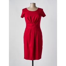 EMPORIO ARMANI - Robe mi-longue rouge en viscose - Femme - Taille 38 - Modz