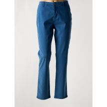 NICE THINGS - Pantalon chino bleu en coton - Femme - Taille 40 - Modz