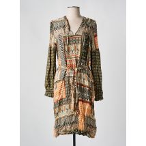 GEISHA - Robe courte beige en viscose - Femme - Taille 44 - Modz