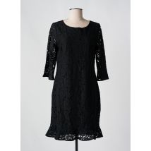 ESQUALO - Robe courte noir en coton - Femme - Taille 38 - Modz