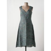 NID D'ABEILLE - Robe mi-longue gris en coton - Femme - Taille 40 - Modz