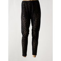 BORIS INDUSTRIES - Legging noir en coton - Femme - Taille 46 - Modz