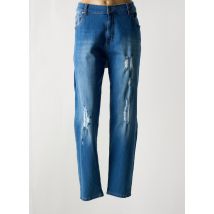 JEAN MARC PHILIPPE - Jeans coupe droite bleu en coton - Femme - Taille 48 - Modz