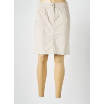 CECIL - Jupe mi-longue beige en coton - Femme - Taille 40 - Modz
