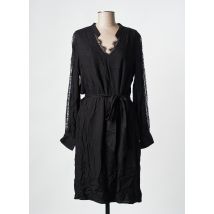 FREEMAN T.PORTER - Robe mi-longue noir en viscose - Femme - Taille 38 - Modz