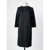 STREET ONE - Robe mi-longue noir en viscose - Femme - Taille 36 - Modz