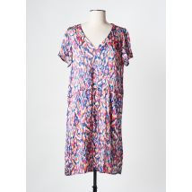 FELINO - Robe courte bleu en viscose - Femme - Taille 40 - Modz