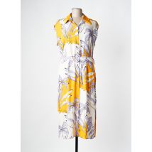 SCORZZO - Robe mi-longue jaune en viscose - Femme - Taille 42 - Modz
